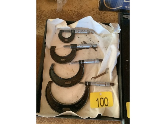 Starrett Micrometer Set