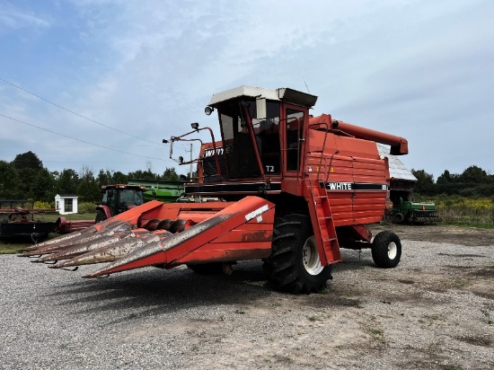 White 8700 Combine