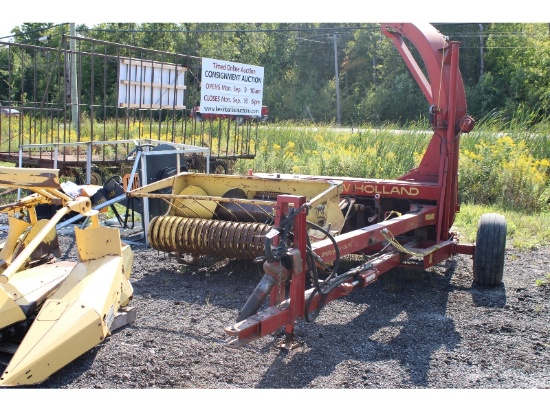 New Holland 770 Forage Harvester & Heads