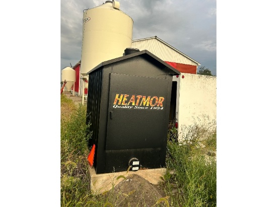 Heatmor Outdoor Wood Stove - Operational, Strongly Recommend Viewing This Lot