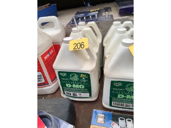 3 Jugs of 15W40 Oil