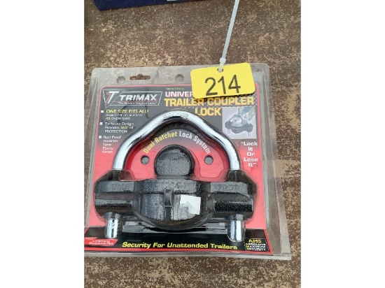 New Trailer Hitch Lock