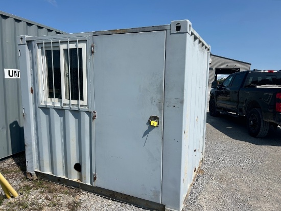 8' x 6 1/2' Steel Storage Shed
