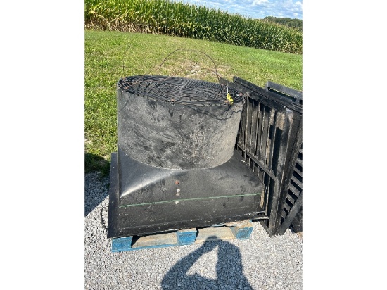36" Cultivator Fan - Works