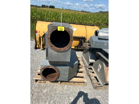 2 - 10" Grain Flow Dead Boxes