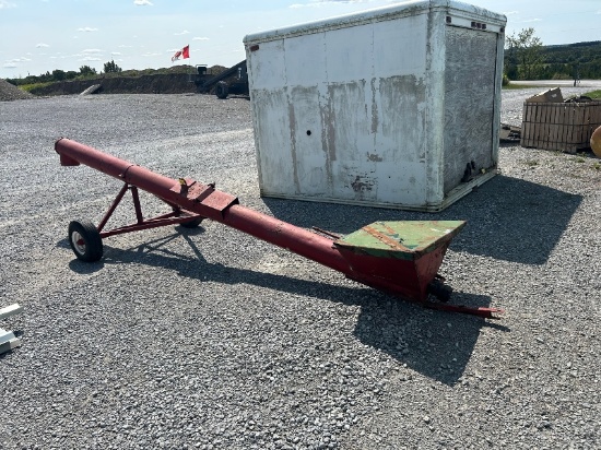 Hydraulic 8" Grain Auger On Wheels