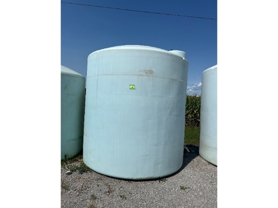 3000 Gallon Poly Tank