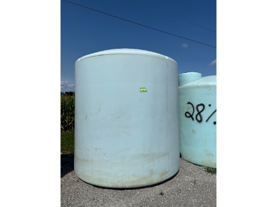3000 Gallon Poly Tank