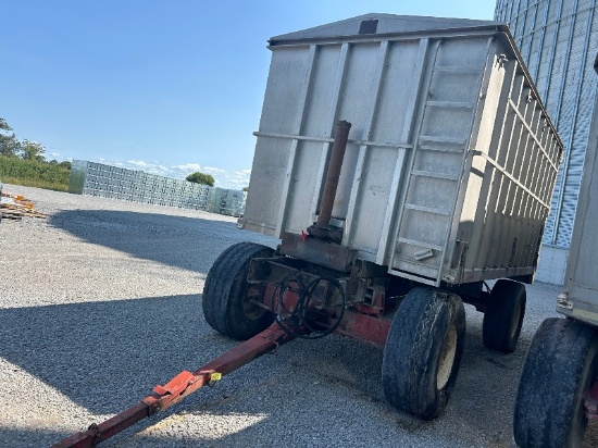 15' Aluminum Dump Box with Horst 365 Running Gear