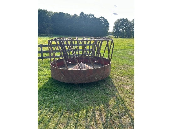 Round Bale Hay Saver Feeder