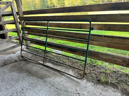 8' Steel Green Gate