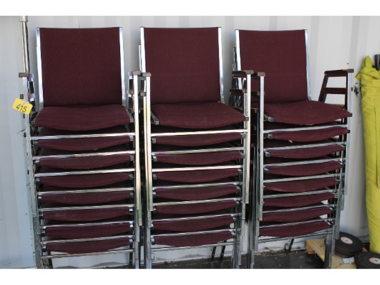 24 Stacking Chairs