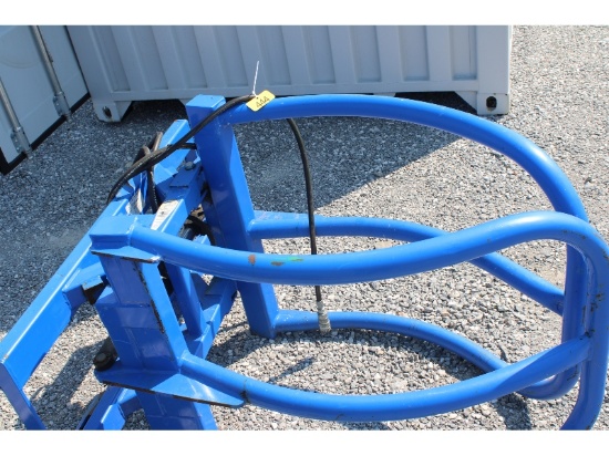Wifo Skid Steer Hydraulic Round Bale Grapple