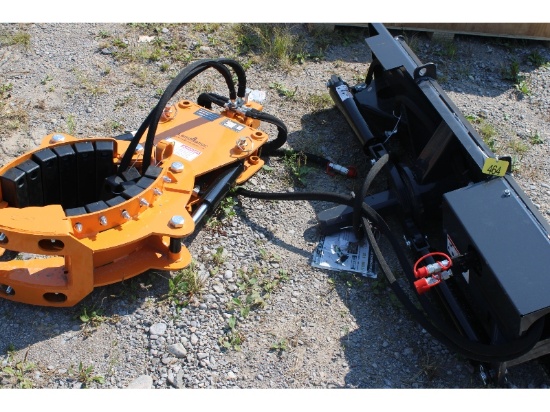 New Land Honor Skid Steer Rotating Grapple