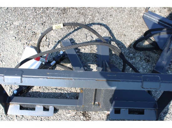 New Land Honor Skid Steer Hydraulic Tree Puller