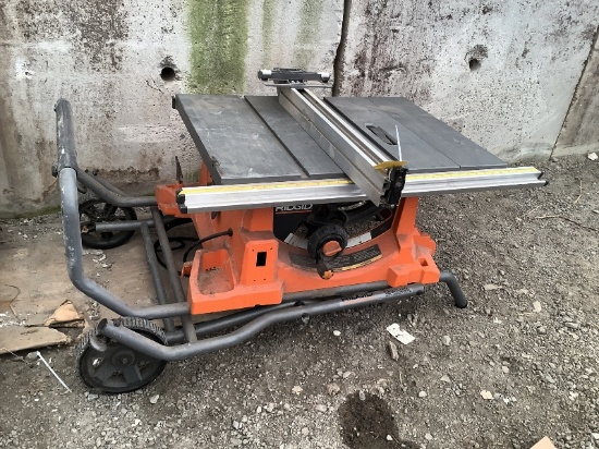 Ridgid Table Saw - For Parts