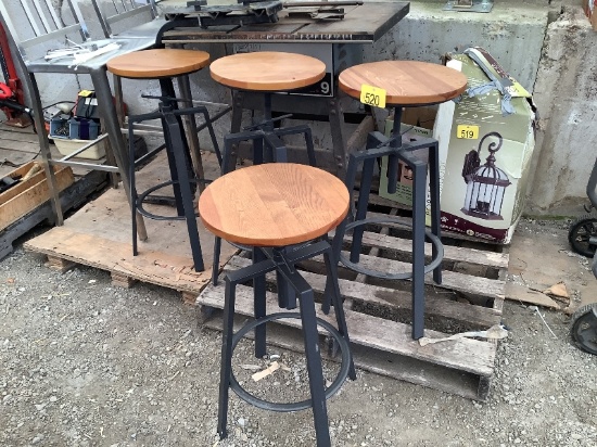 4 Swivel Stools