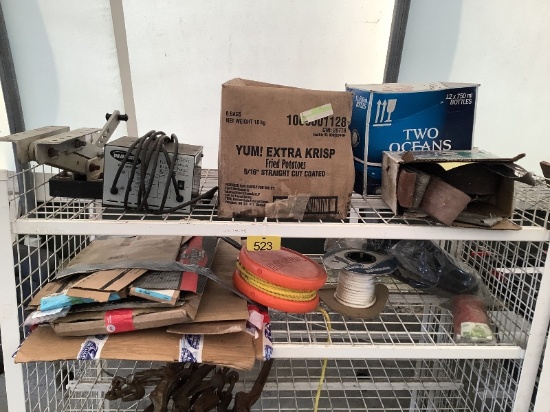 2 Shelves of Assorted Marine Related Items