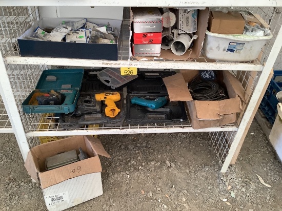 2 Shelves of Assorted Marine Related Items