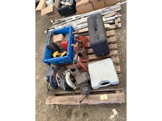 Skid of Assorted Power Tools