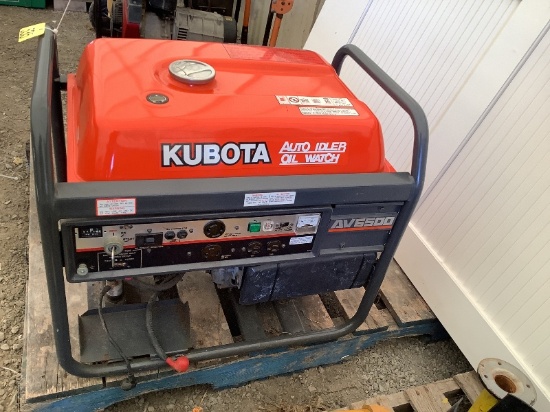 Kubota AV6500 Generator - Runs But Needs Voltage Regulator