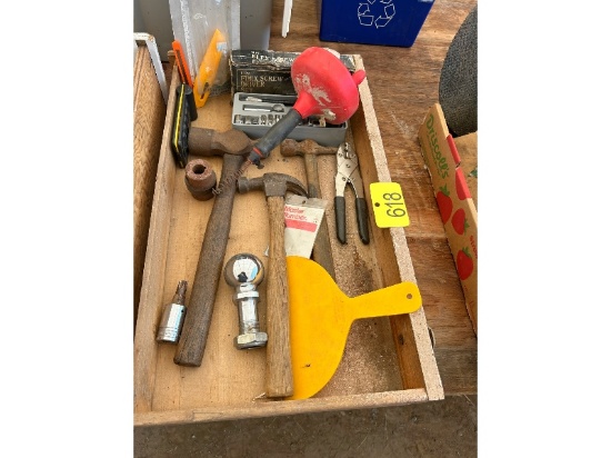 Assorted Hand Tools & Snake