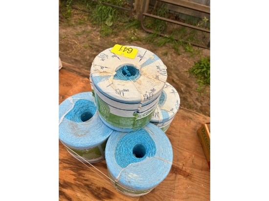 5 Bales of 2800 Poly Twine
