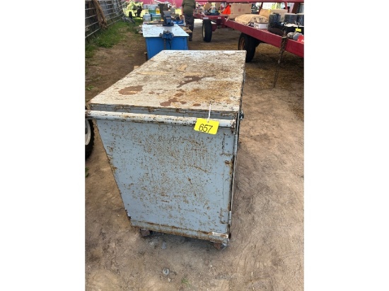 Tool Chest on Dollies
