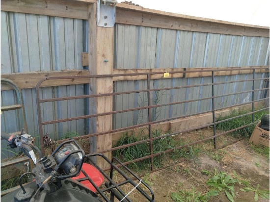 16' Steel Gate with Hinges