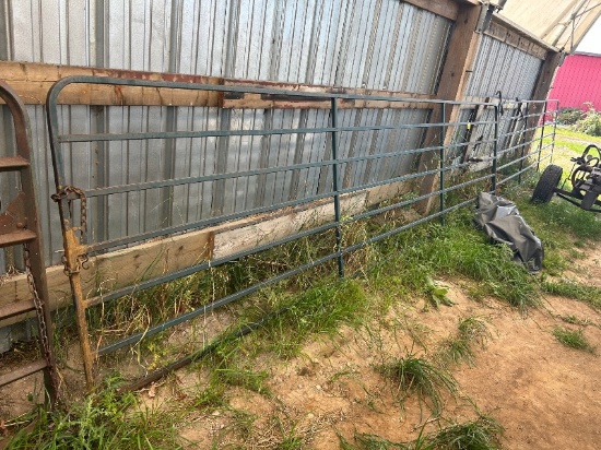 16' Steel Gates with Hinges
