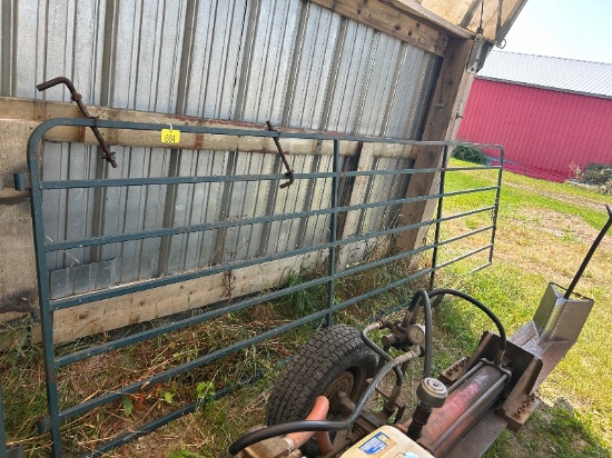 14' Steel Gate with Hinges