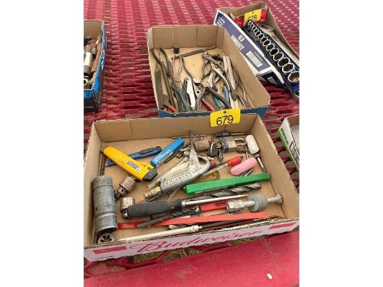 2 Trays of Tools