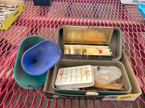 Fishing Lures, Hooks, Funnels