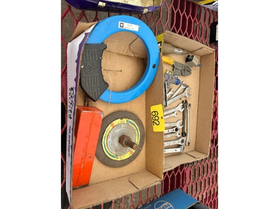 2 Trays of Plumber Snakes & Wrenches