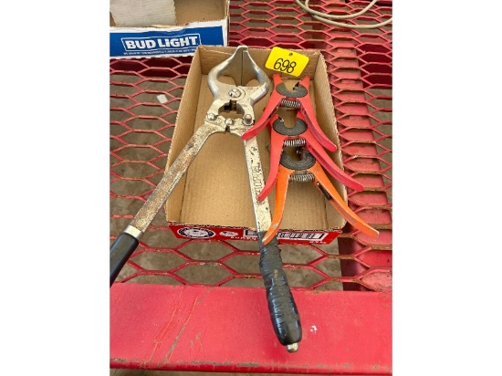 3 Sets of Allflex Taggers & Burdizzo