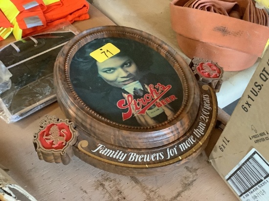 Stroh's Beer Sign
