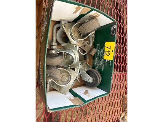 Tray of Dolly Wheels