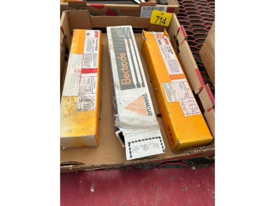 3 Boxes of Welding Rod