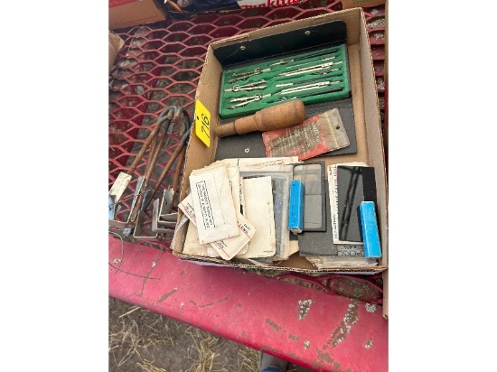 Tray of Precision Tools Plus 8 Wall Hooks