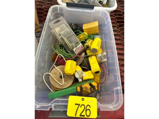 2 Totes of Electrical Supplies