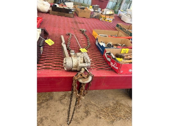 1 1/2 Ton Chain Block