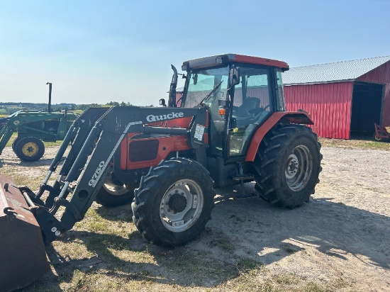 LT85 Agco 4x4 Cab Tractor with Quick Attach 750 Front End Loader