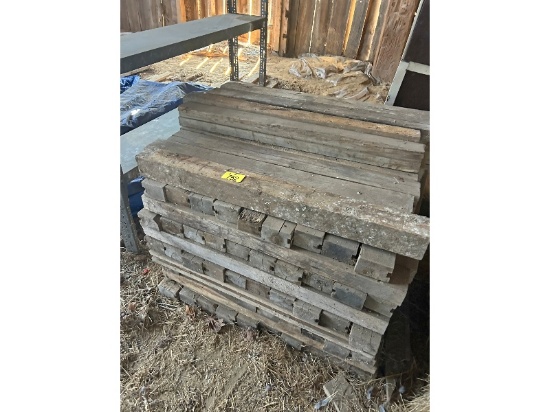 Pile of 4" x 4" x 42" Lumber
