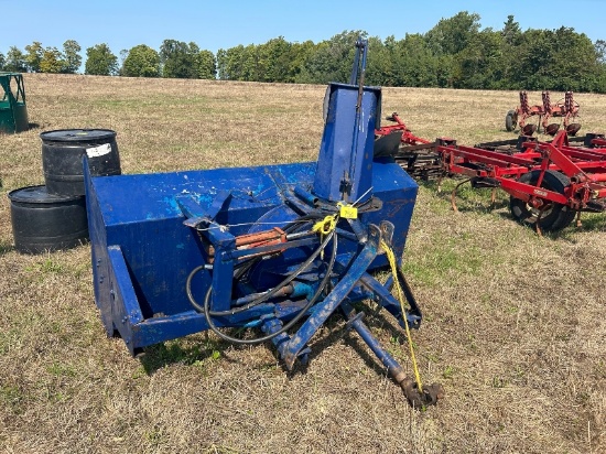 80" Hide Snowblower with Hydraulic Chute