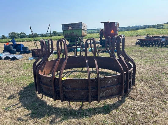 Tombstone Round Bale Feeder