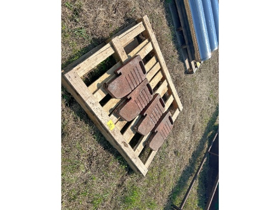 4 Suitcase Tractor Weights