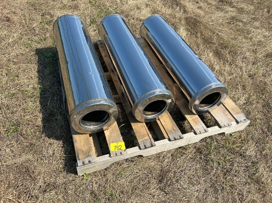 3 Insulated Stove Pipes
