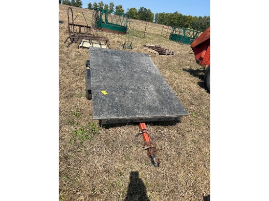 4' x 6' Bumper Hitch Utility Trailer