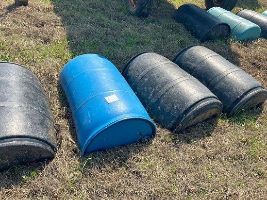 4 Plastic Troughs