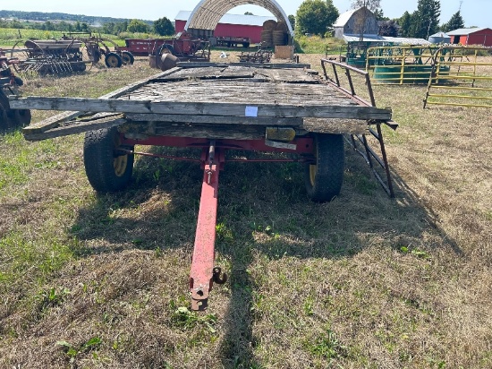 18' Flat Wagon with Good Running Gear - As Viewed